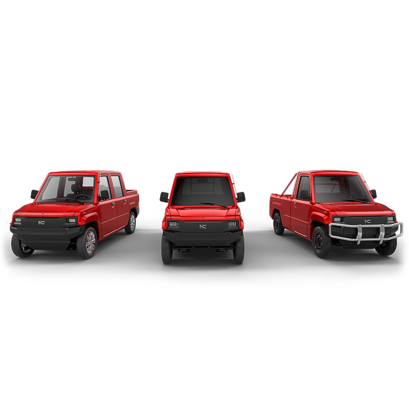 Mini EV Pickup atzeko gurpilen trakzioa